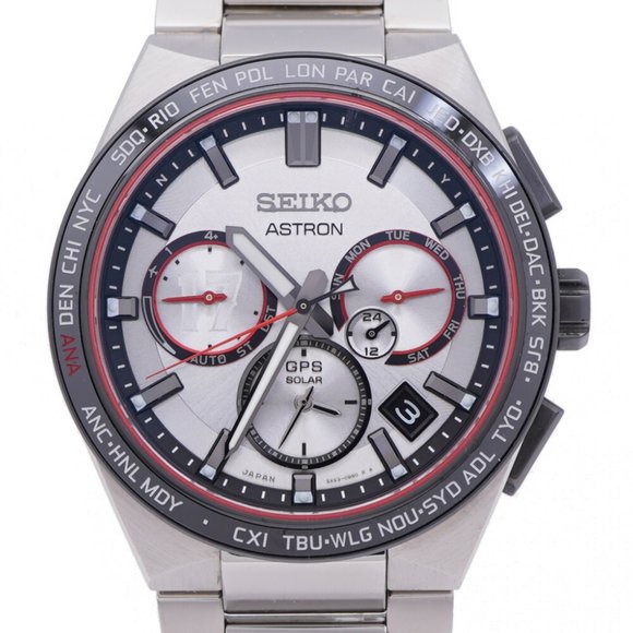 Seiko Astron Shohei Otani model solar radio watch SBXC125 / 5X53-0BX0 wristwa...